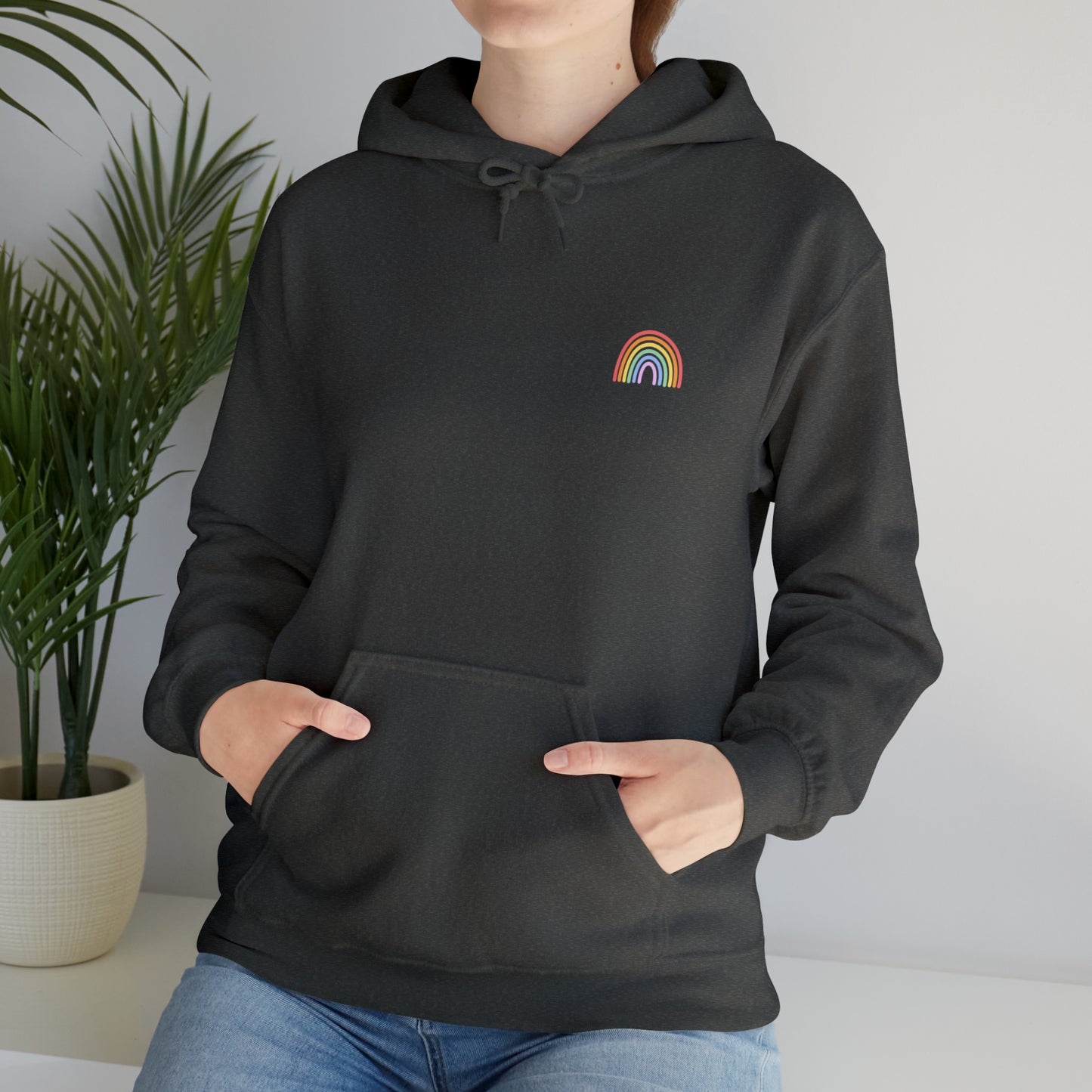 Rainbow Hooded Sweatshirt