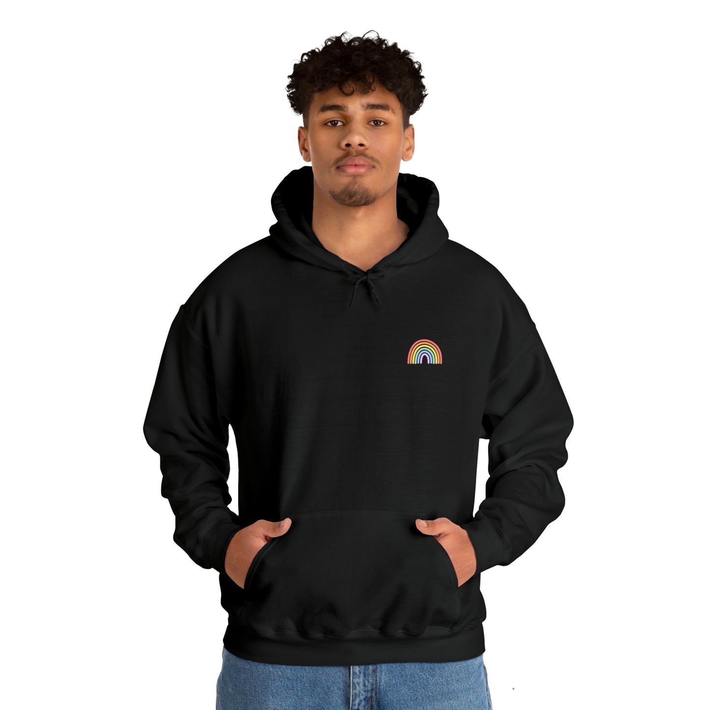 Rainbow Hooded Sweatshirt