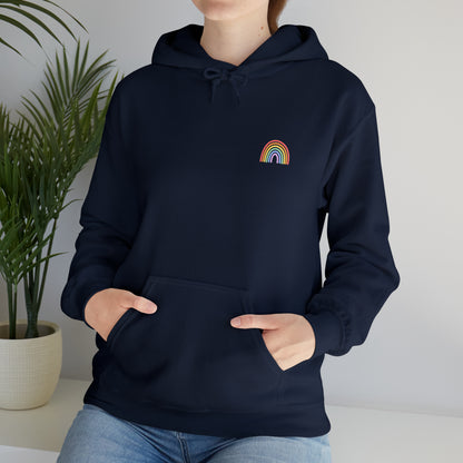 Rainbow Hooded Sweatshirt