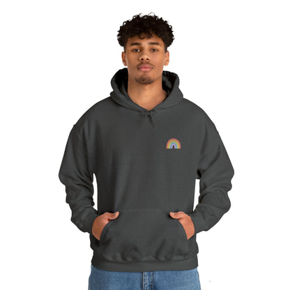 Rainbow Hooded Sweatshirt